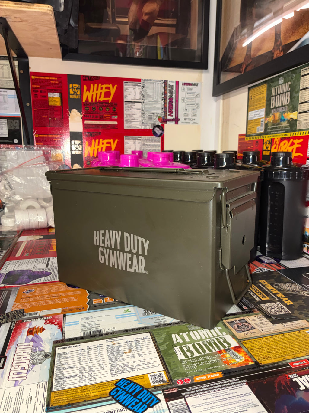 Heavy Duty Gymwear Ammo Box