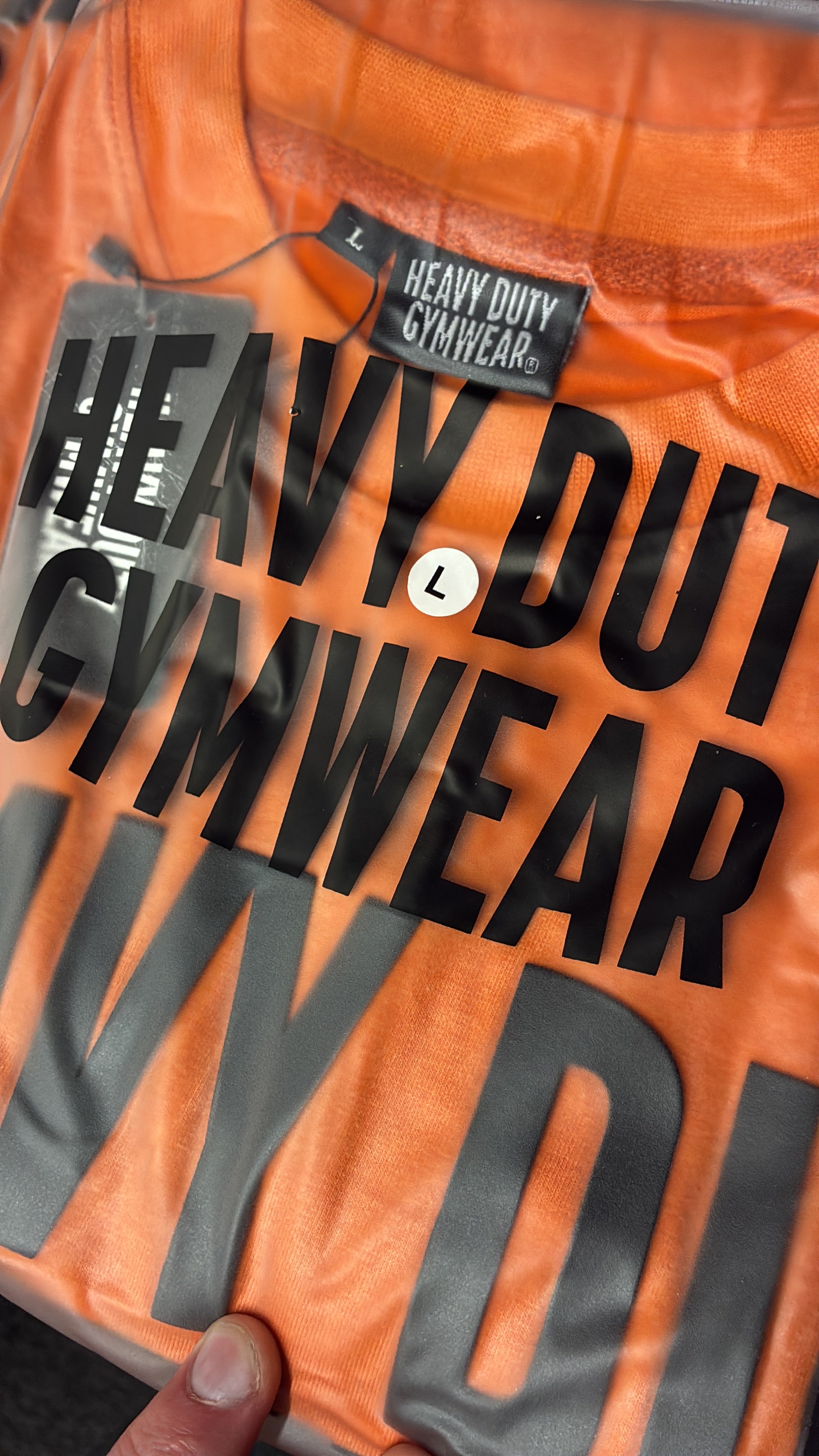 Black on Acid Orange