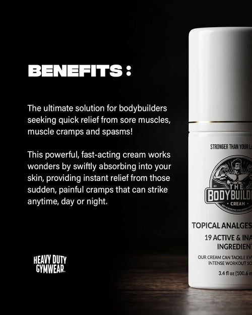 The   Bodybuilders Cream - Ultra Strength Muscle Recovery Therapy
