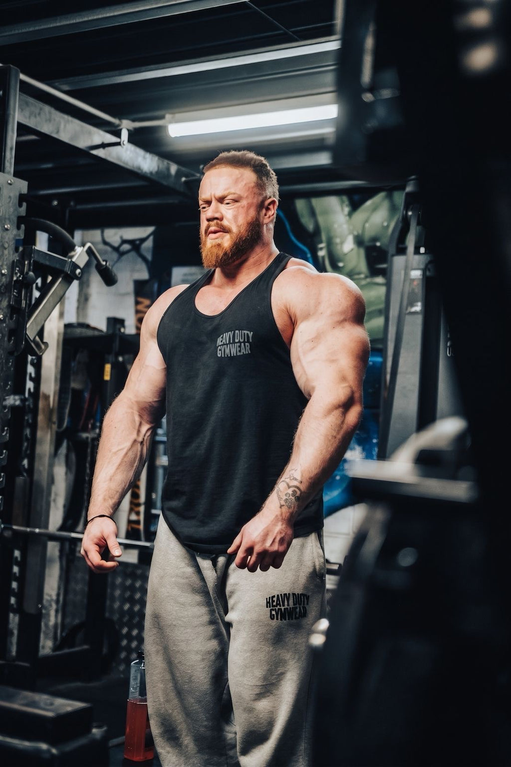 OG Grey on Black Vest