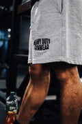 Black on grey Shorts