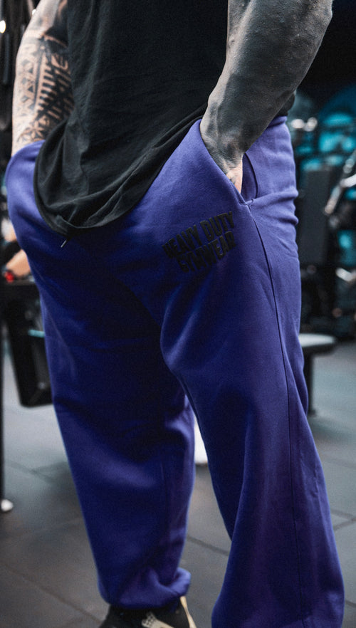 Purple Baggy Joggers