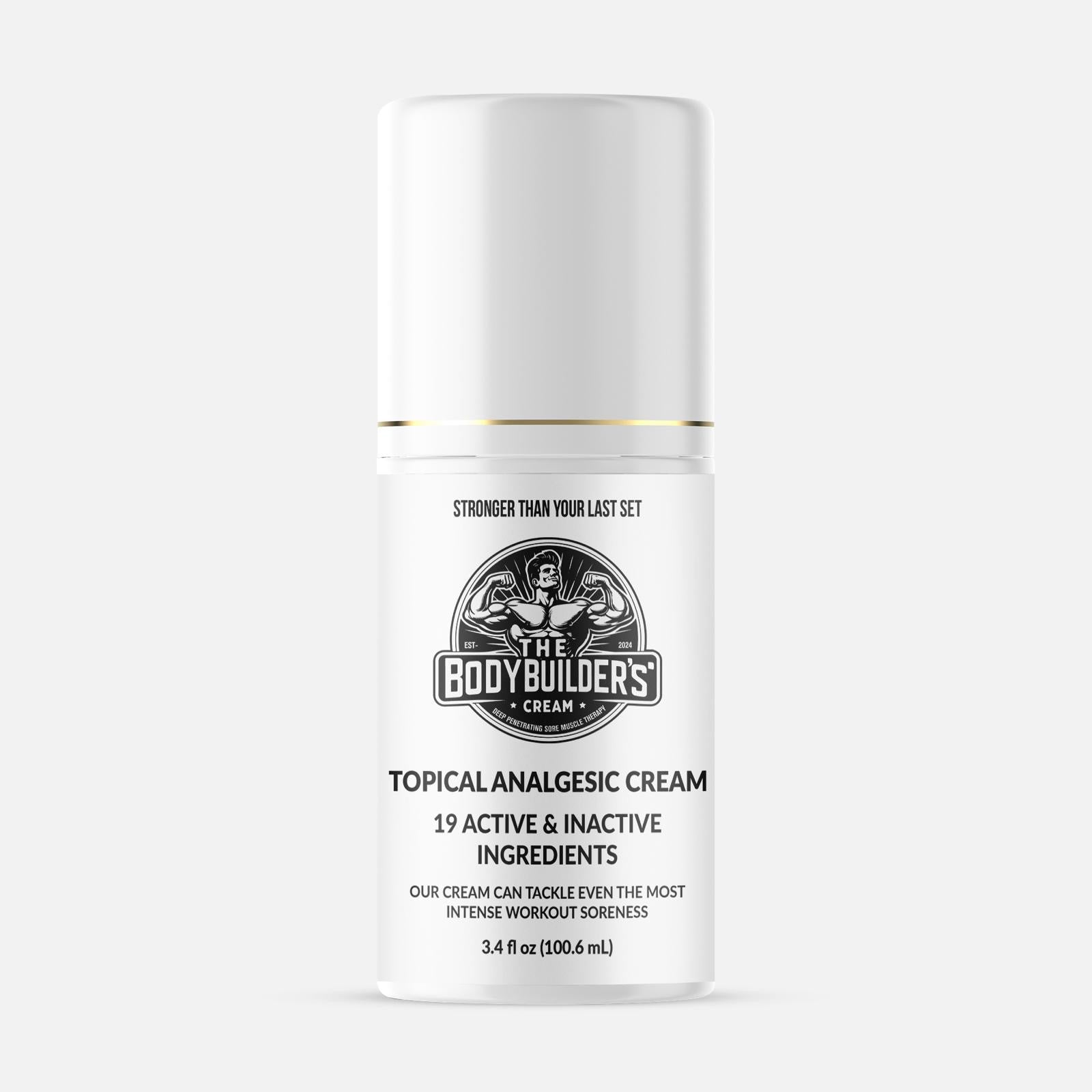 The   Bodybuilders Cream - Ultra Strength Muscle Recovery Therapy