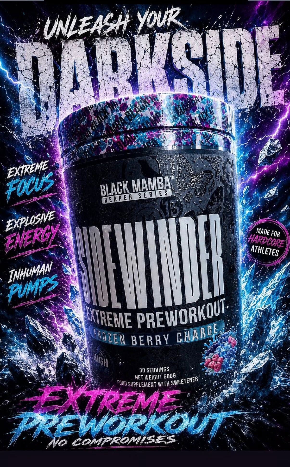 Black Mamba Sidewinder - Pre workout