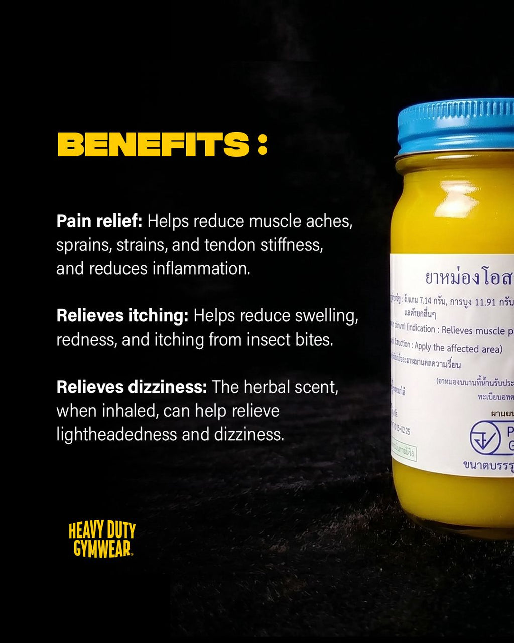 WAT PHO (Thai Balm) Thai import
