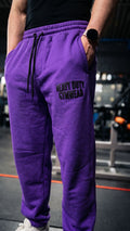 Purple Baggy Joggers
