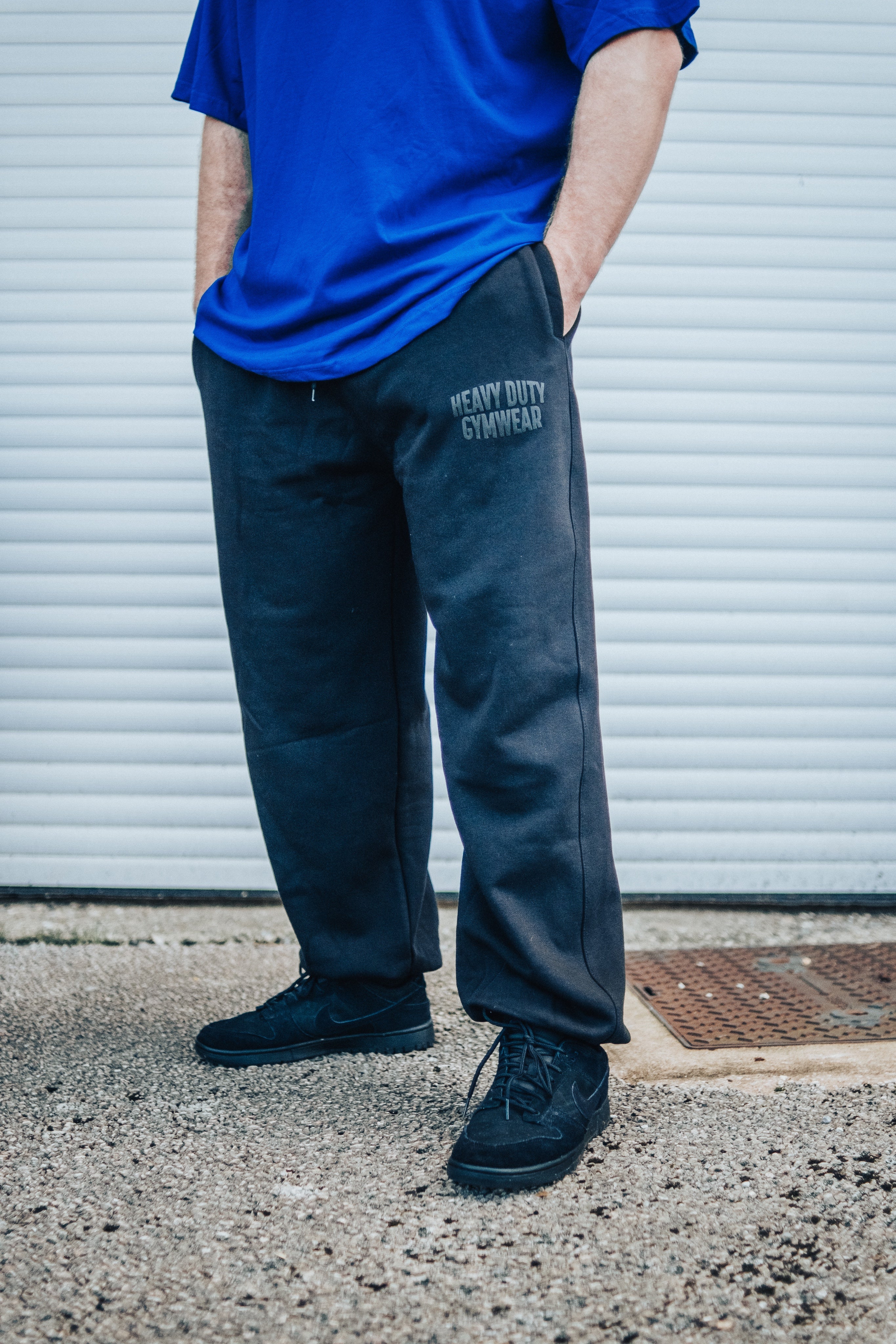 Black Out Baggy Joggers