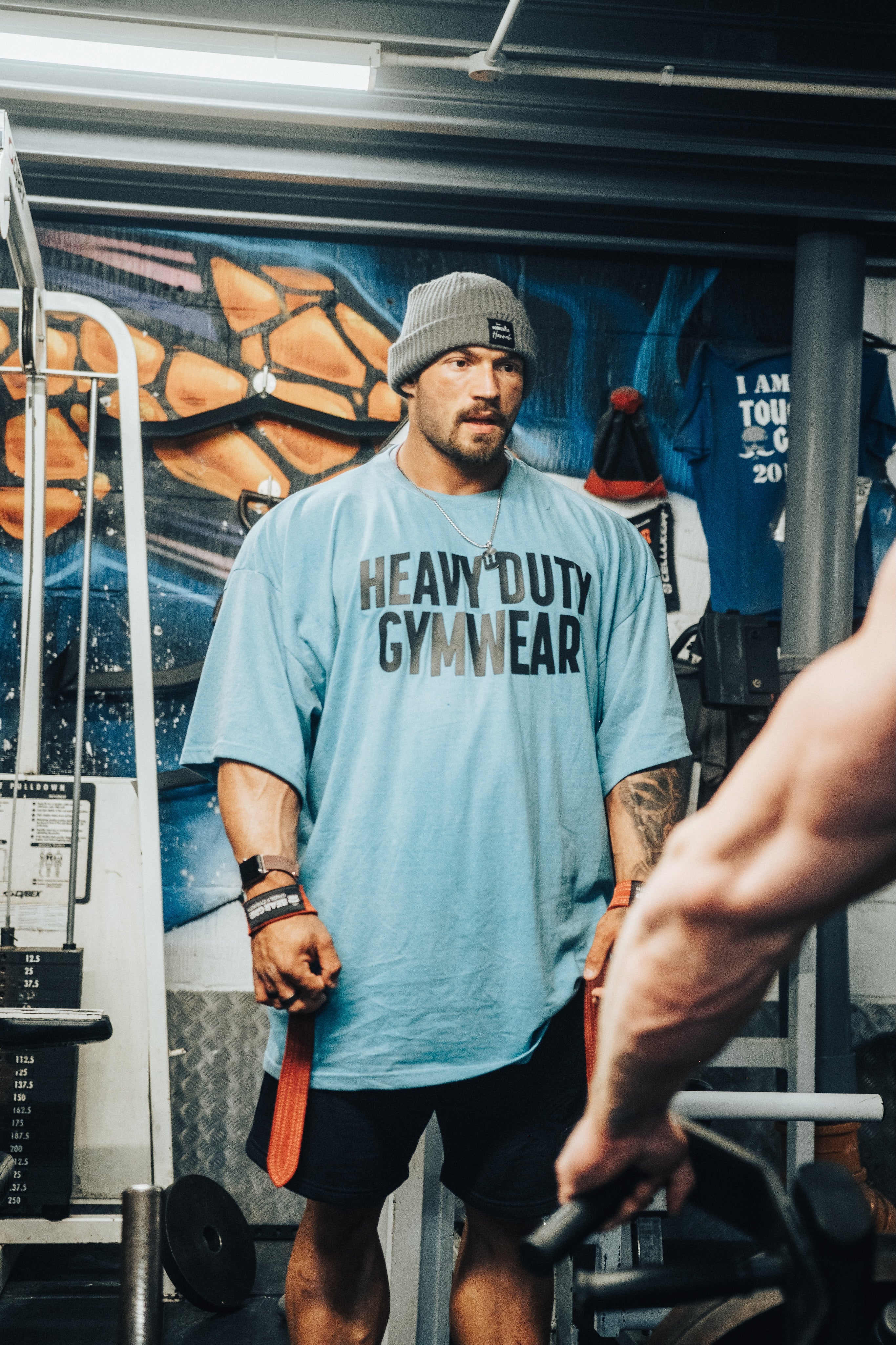 Black on Blue T-shirt