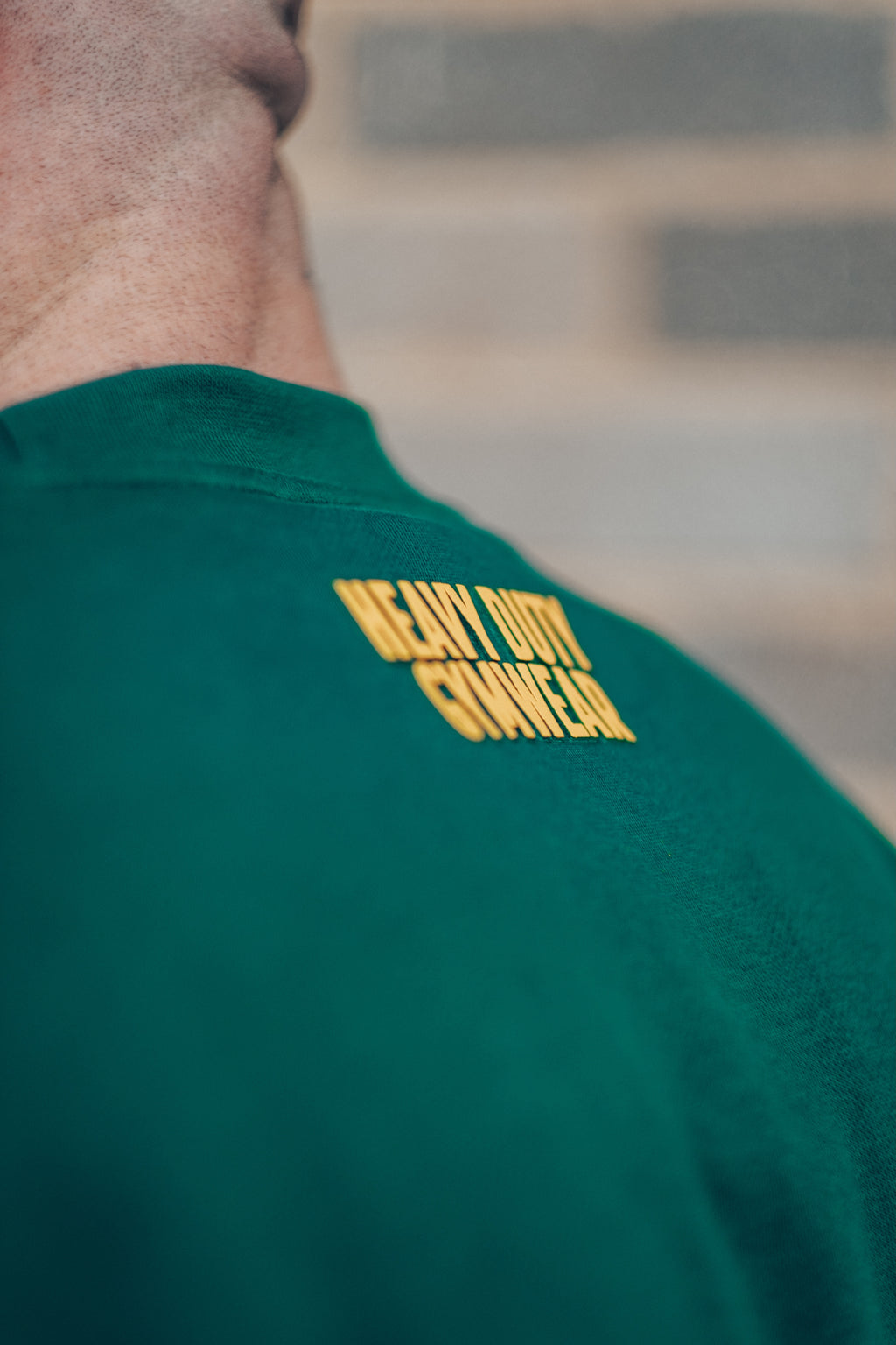 OG Yellow on Forest Green Sweatshirt