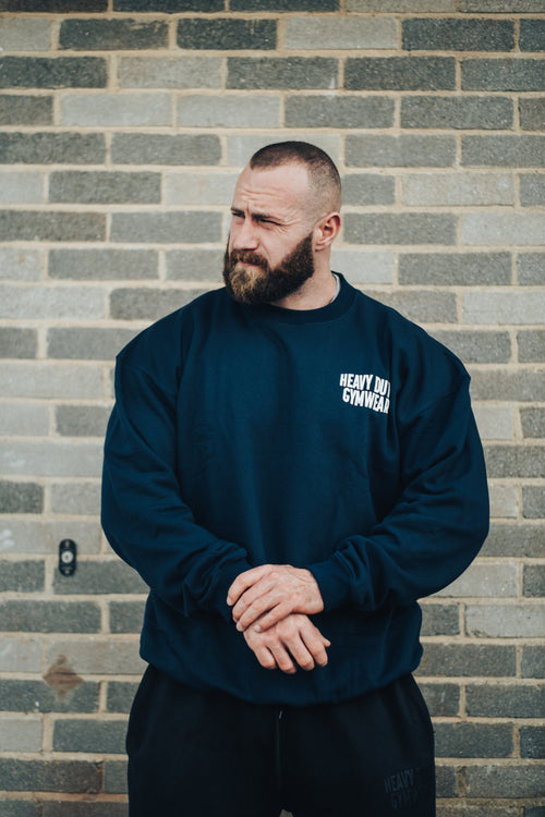 OG White On Navy Sweatshirt