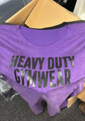 Deep Acid Purple Rag Tee