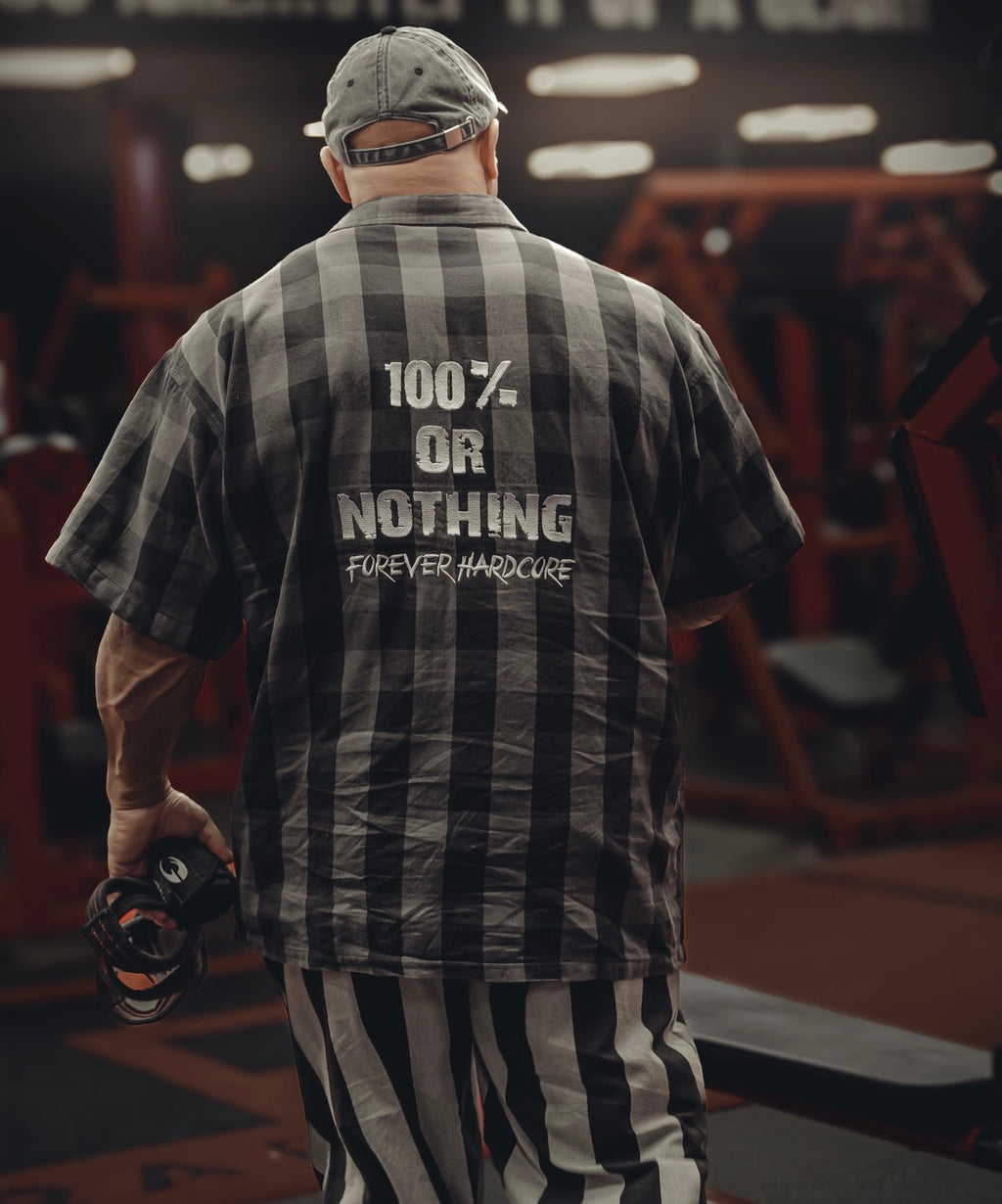 100% Or Nothing x Heavy Duty Gymwear Training Shirt