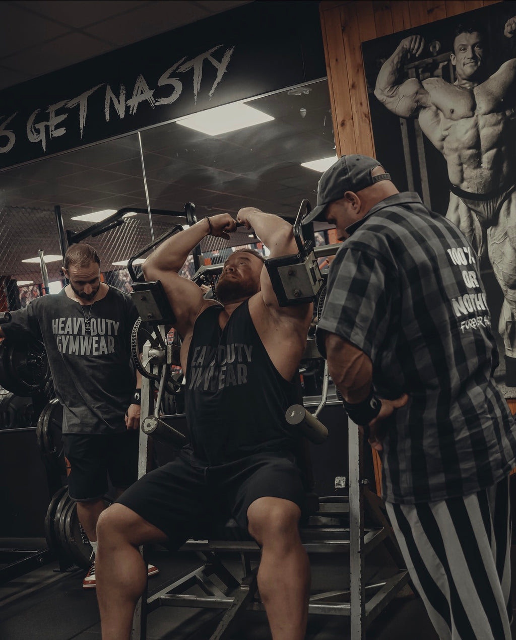 100% Or Nothing x Heavy Duty Gymwear Training Shirt