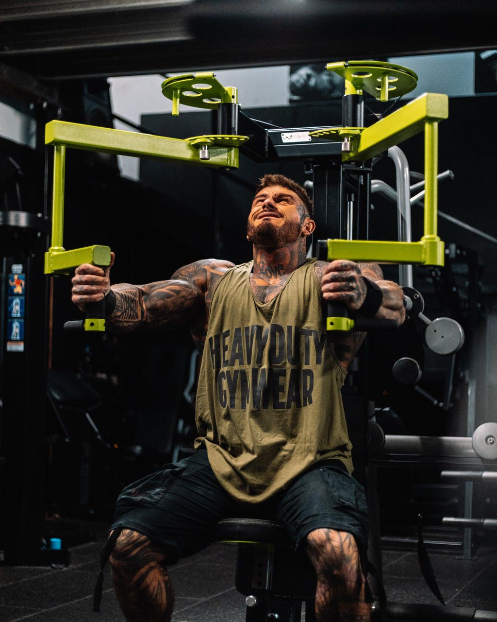 Black on Military Green