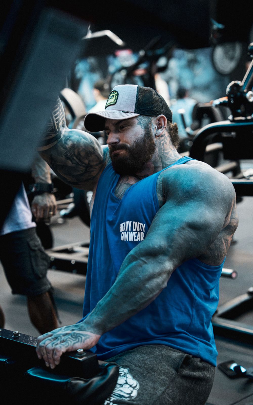 OG Blue Burst Vest