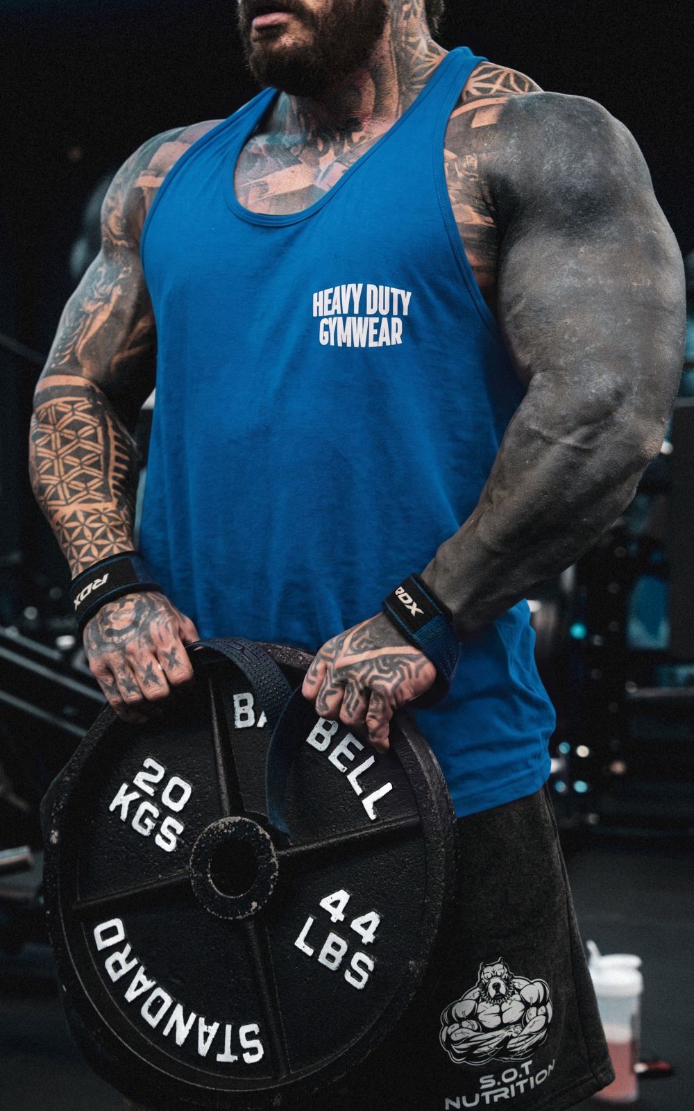 OG Blue Burst Vest