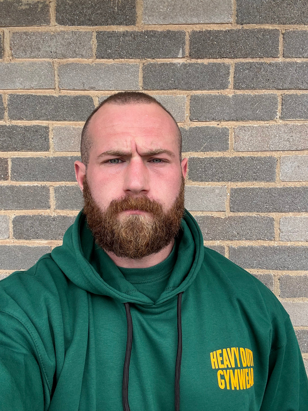 OG yellow on forest green Hoodie