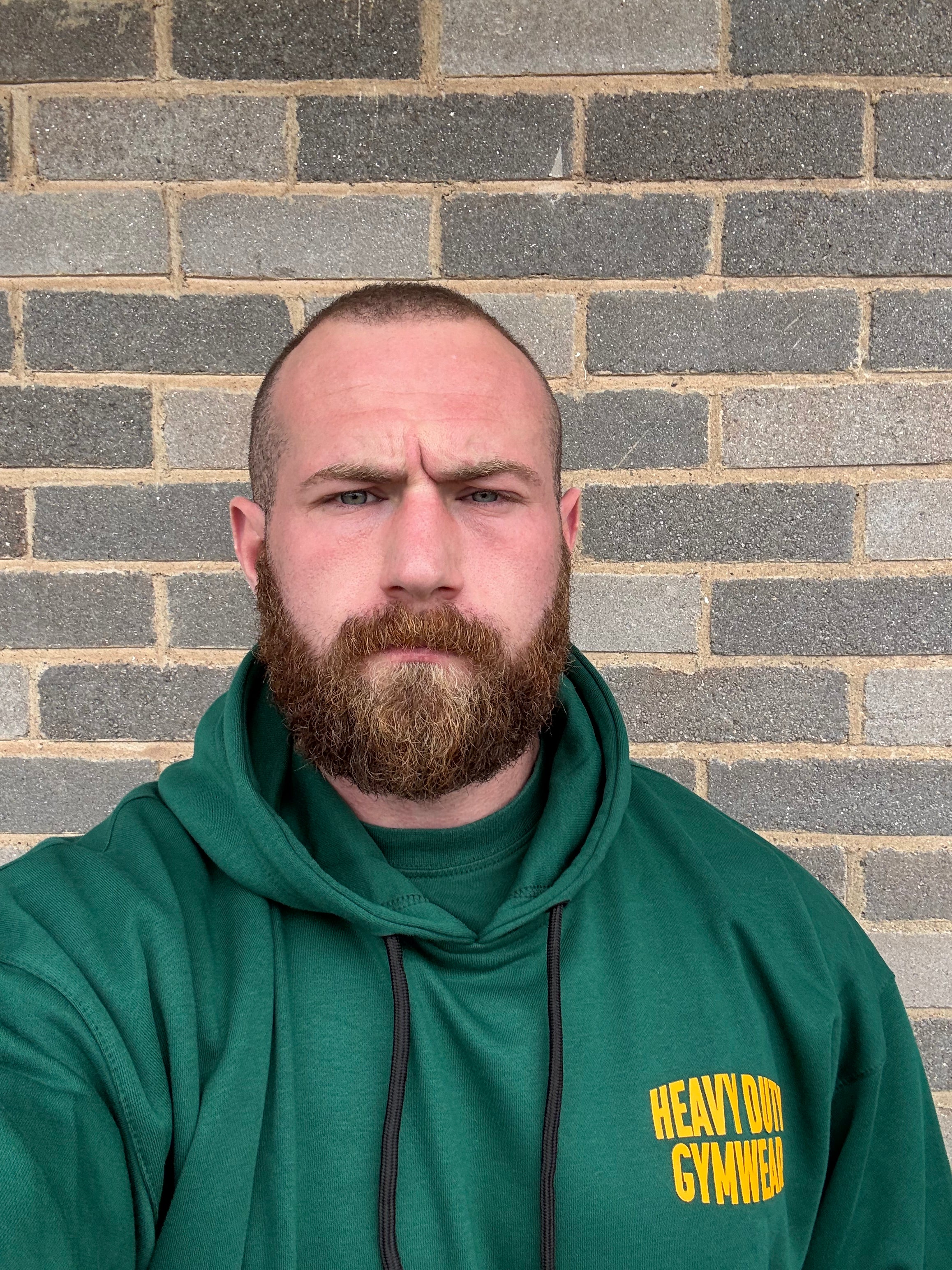 OG yellow on forest green Hoodie