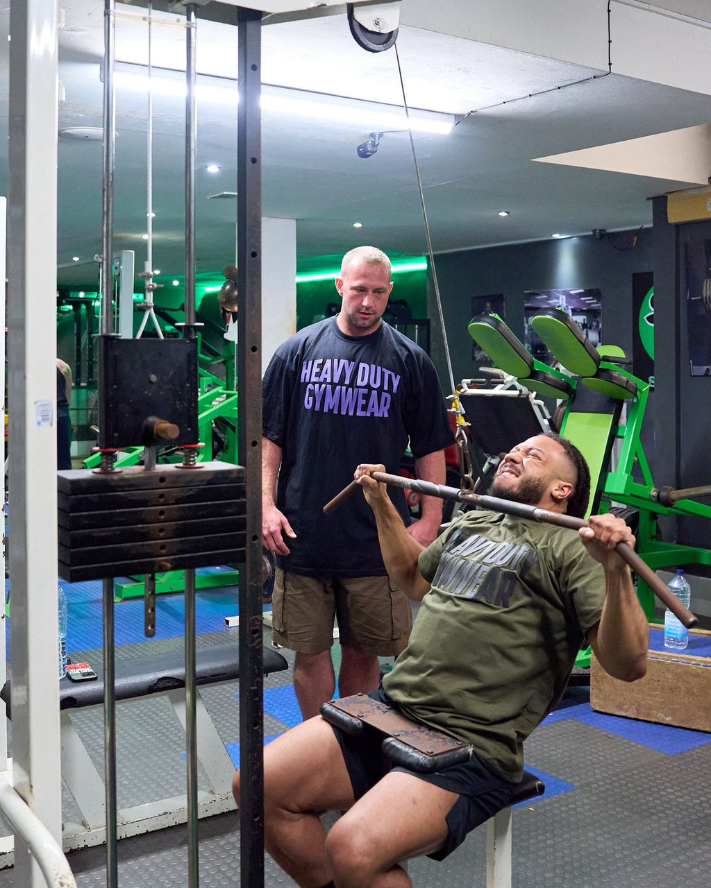 Black on Military Green