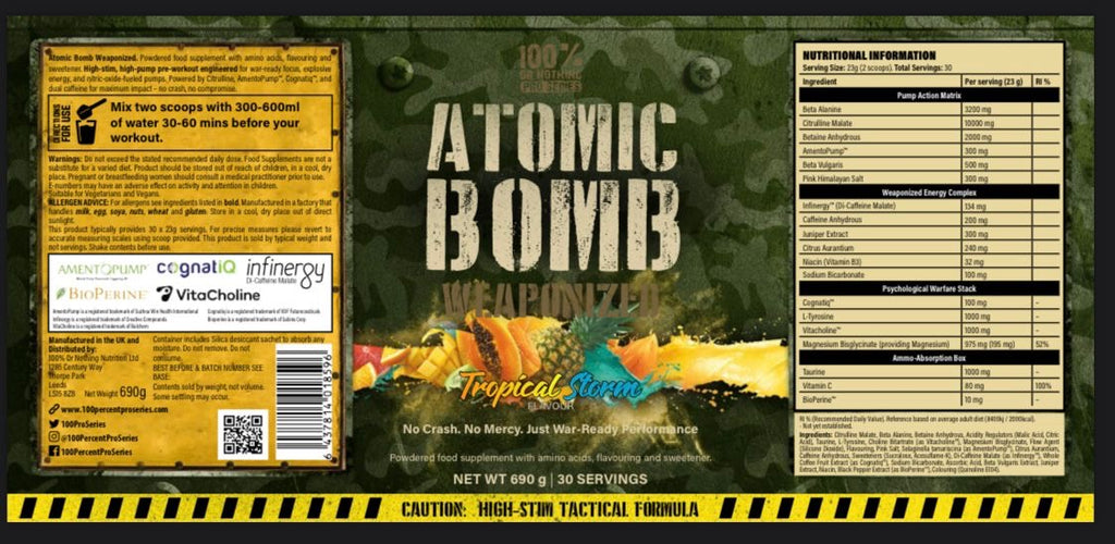 Atomic Bomb- Weaponized