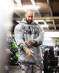 Black on Heather Grey