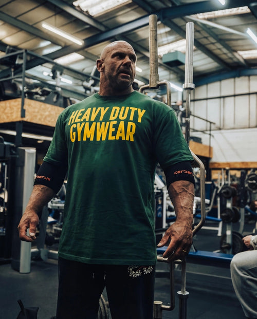 Yellow on Forest Green