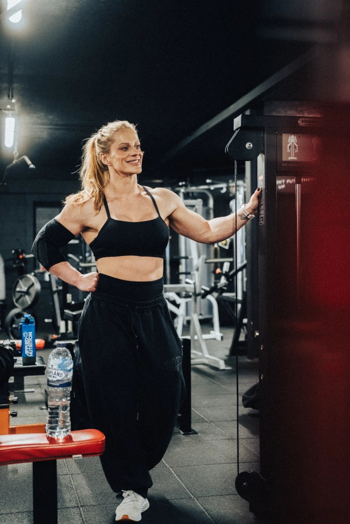 Black Out Baggy Joggers